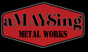 Amaysing Metal Works red emblem cropped for website header