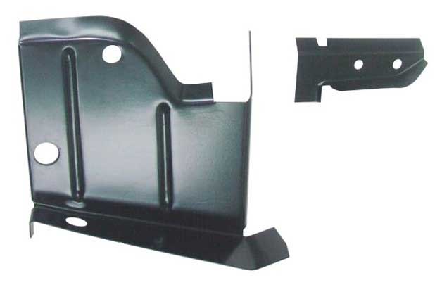 Rocker to Frame Lower Splash Shield - LH - 66-70 Dodge Plymouth B-Body