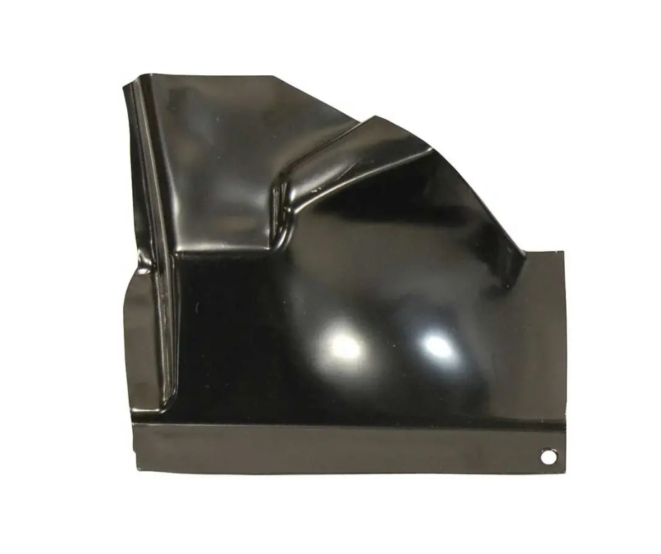 Package Tray X-Brace Floor Bracket - LH - 66-67 Chevelle GTO Skylark Cutlass